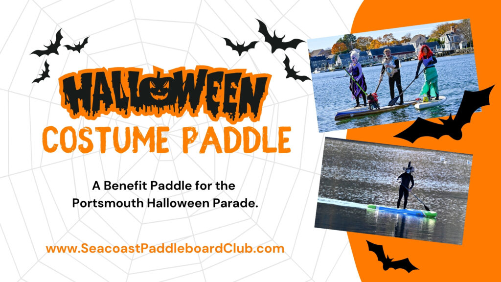 Portsmouth NH Halloween Costume Paddle