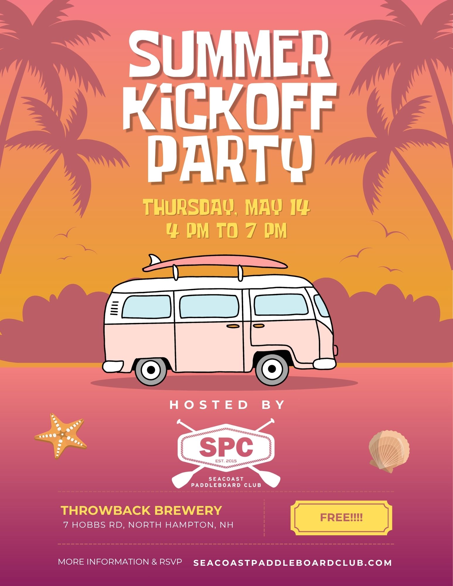 Seacoast NH Summer Kickoff Party